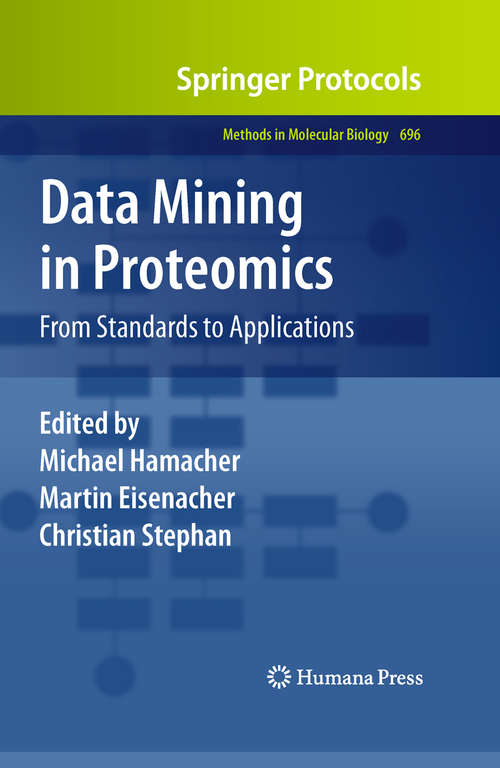 Book cover of Data Mining in Proteomics