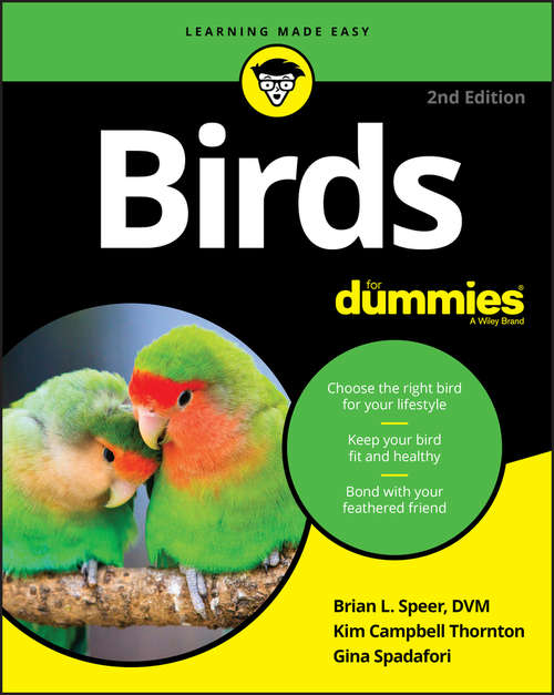 Birds For Dummies (For Dummies Ser.)