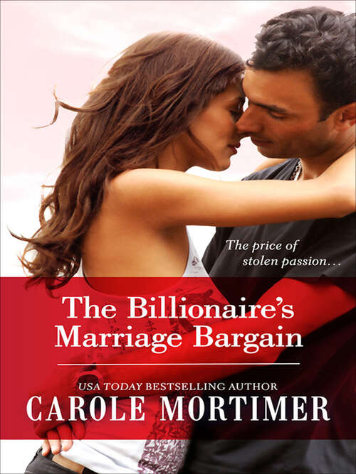 Book cover of The Billionaire's Marriage Bargain