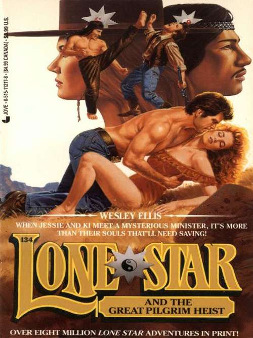 Book cover of Lone Star and the great Pilgrim Heist (Lone Star #134)