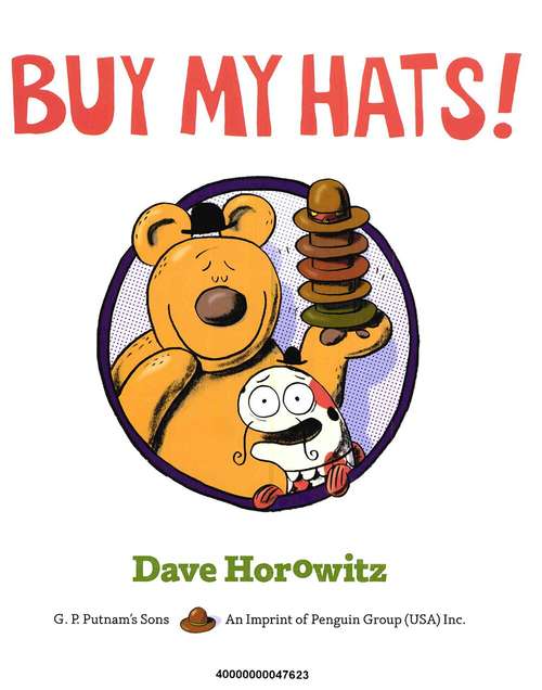 Book cover of Buy My Hats!