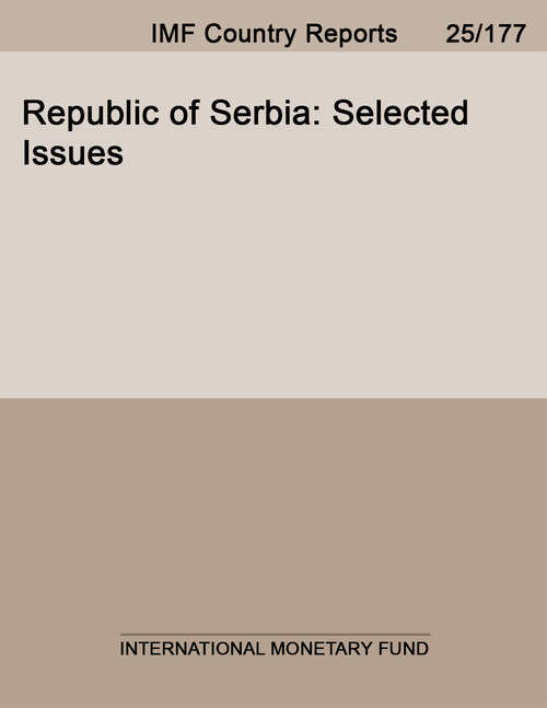 Book cover of Republic of Serbia: Selected Issues