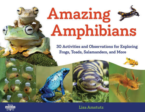 Book cover of Amazing Amphibians: 30 Activities and Observations for Exploring Frogs, Toads, Salamanders, and More (Young Naturalists)