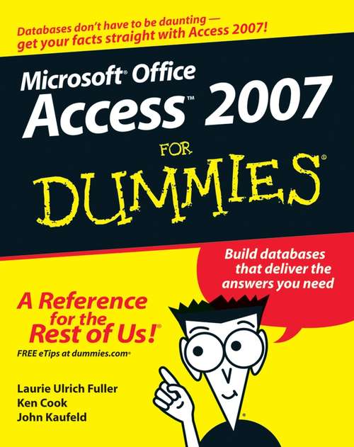 Book cover of Access 2007 For Dummies