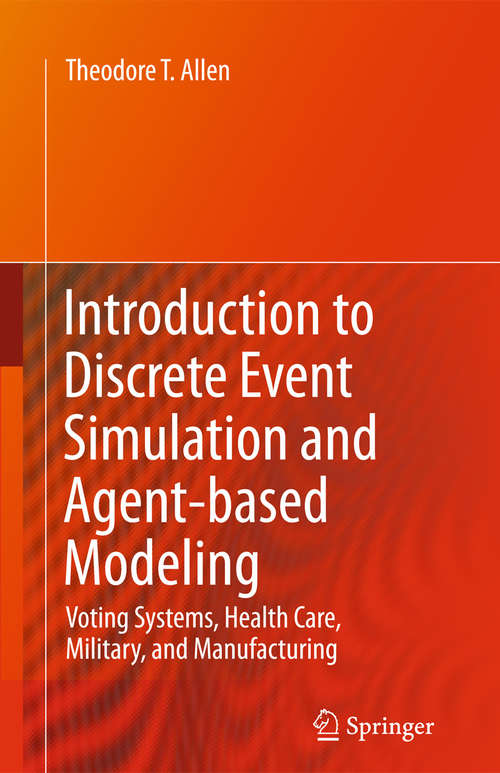 Book cover of Introduction to Discrete Event Simulation and Agent-based Modeling