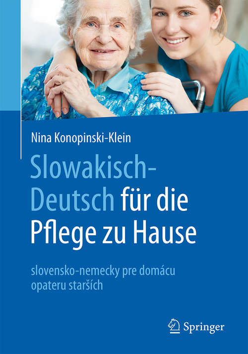 Book cover of Slowakisch-Deutsch für die Pflege zu Hause