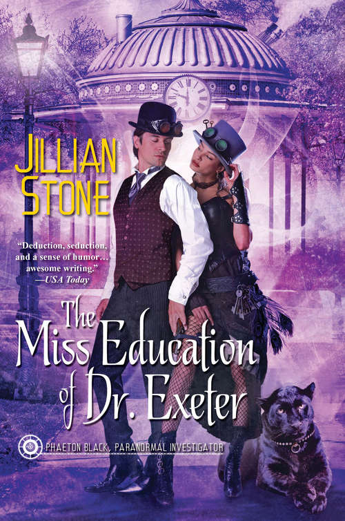 Book cover of The Miss Education of Dr. Exeter (Phaeton Black Romance #3)