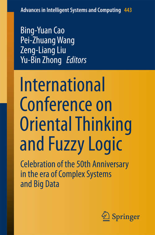 International Conference on Oriental Thinking and Fuzzy Logic