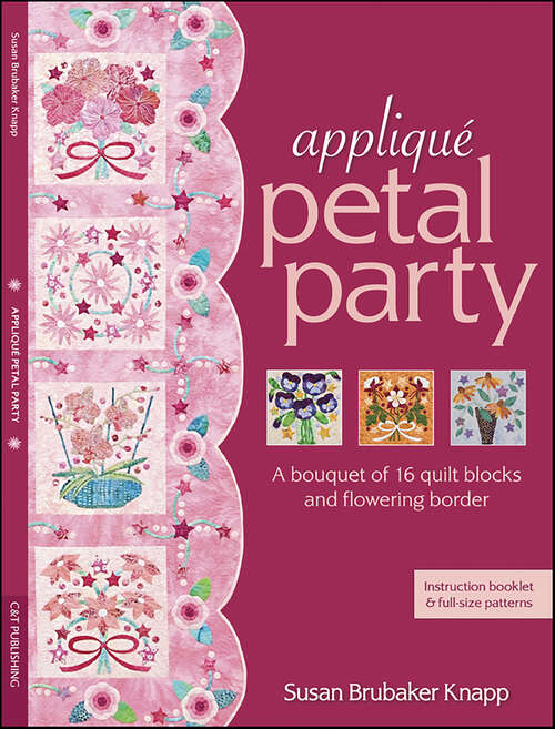 Book cover of Appliqué Petal Party