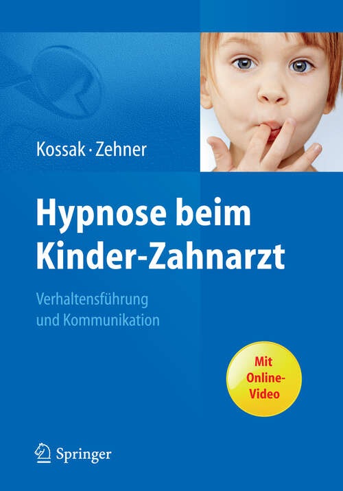 Book cover of Hypnose beim Kinder-Zahnarzt
