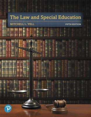 Book cover of The Law And Special Education (Fifth Edition)