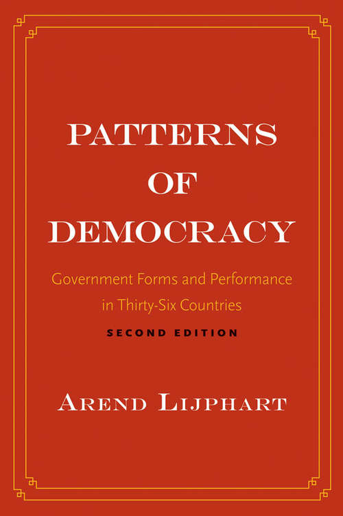 Book cover of Patterns of Democracy