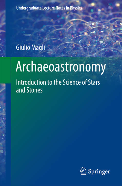 Book cover of Archaeoastronomy