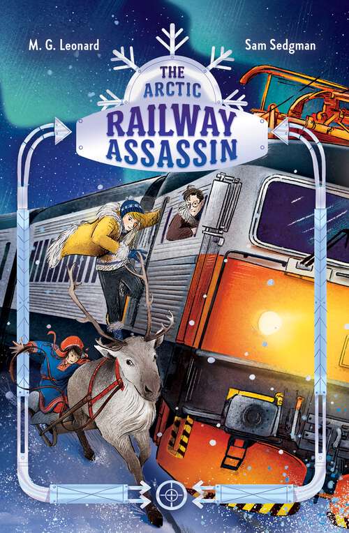 Book cover of The Arctic Railway Assassin: Adventures on Trains #6 (Adventures on Trains)