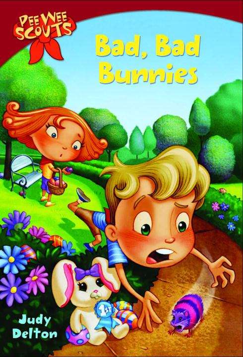 Book cover of Bad, Bad Bunnies (Pee Wee Scouts #12)