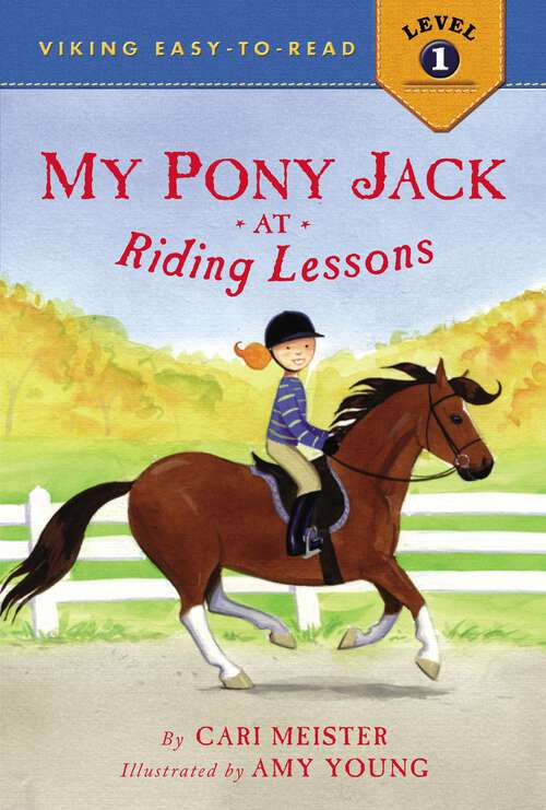 Book cover of My Pony Jack at Riding Lessons (Viking Easy-to-Read)