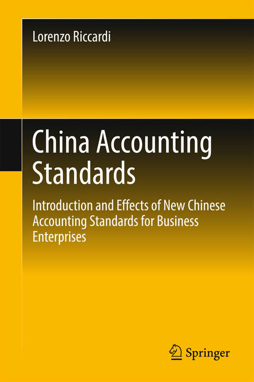 Book cover of China Accounting Standards