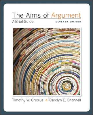 Book cover of The Aims of Argument: A Brief Guide