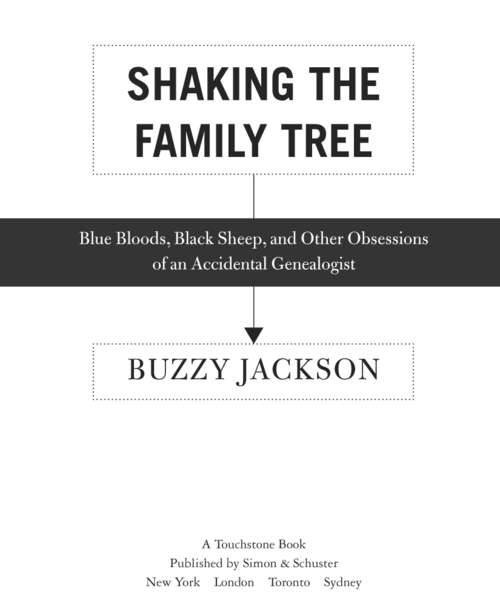 Book cover of Shaking the Family Tree