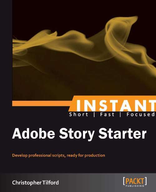 Book cover of Instant Adobe Story Starter