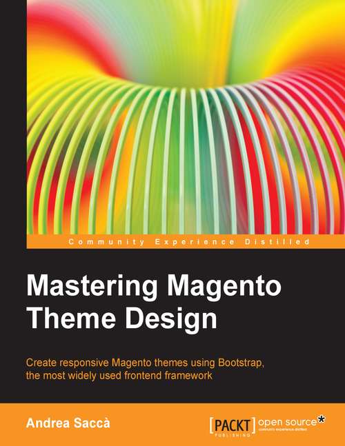 Book cover of Mastering Magento Theme Design