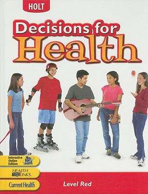 Book cover of Decisions For Health: Red Edition