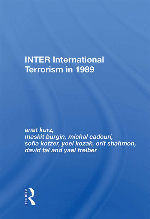 Inter: International Terrorism In 1989