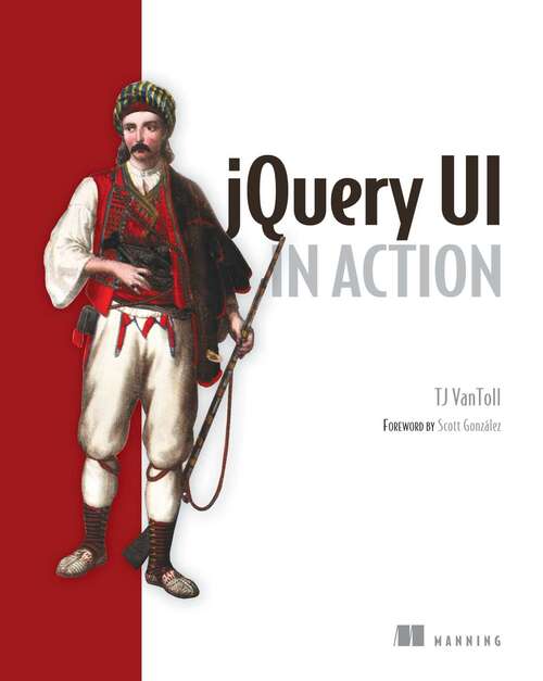 Book cover of jQuery UI in Action