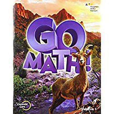 Book cover of Go Math! [Grade 6] Volume 1