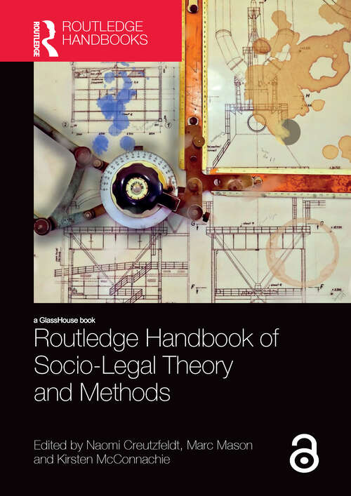 Book cover of Routledge Handbook of Socio-Legal Theory and Methods