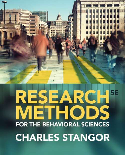 Book cover of Research Methods for the Behavioral Sciences (Fifth Edition)