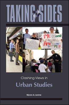 Book cover of Taking Sides: Clashing Views In Urban Studies