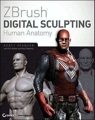 Book cover of ZBrush Digital Sculpting Human Anatomy