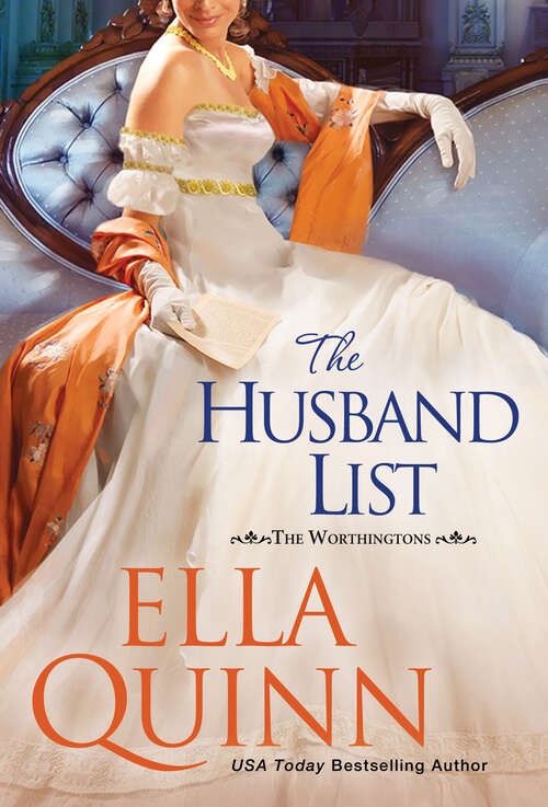 Book cover of The Husband List (The Worthington Brides #2)