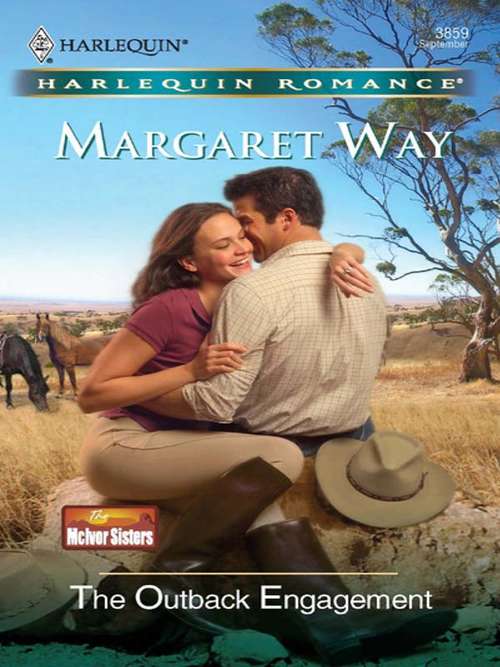 Book cover of The Outback Engagement
