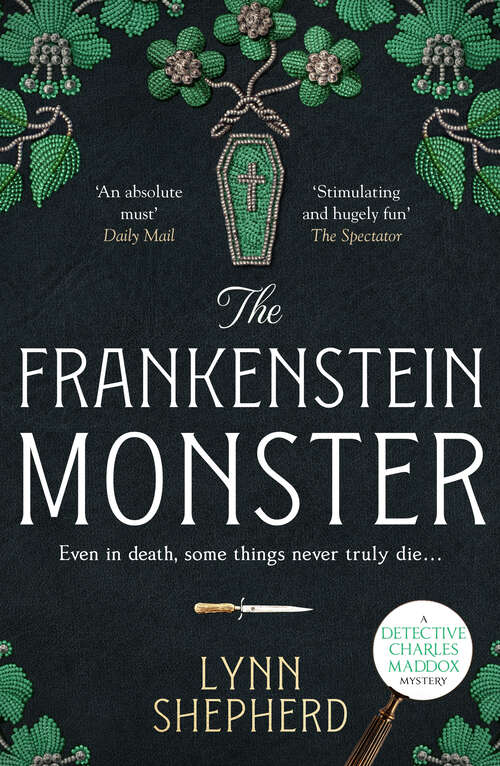 Book cover of The Frankenstein Monster (Detective Charles Maddox)