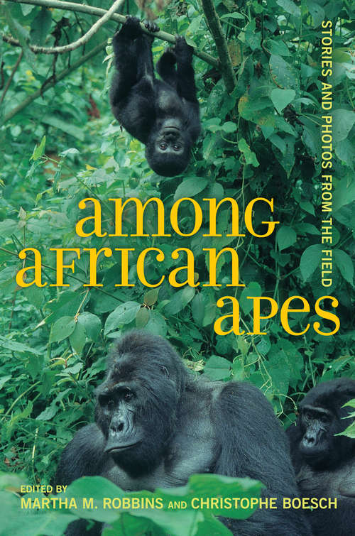 Book cover of Among African Apes