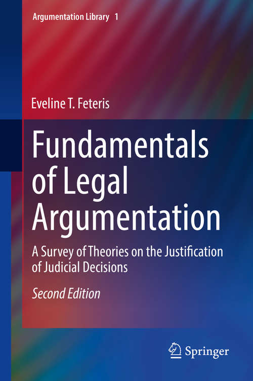 Book cover of Fundamentals of Legal Argumentation