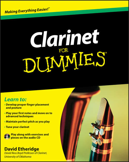Book cover of Clarinet For Dummies