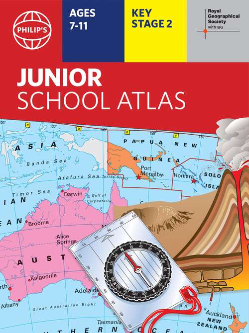 Book cover of Philip's RGS Junior School Atlas (Philip's World Atlas #28)