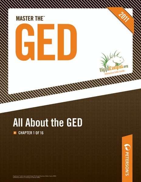 Book cover of Master the GED: Chapter 1 of 16
