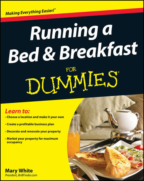 Book cover of Running a Bed & Breakfast For Dummies