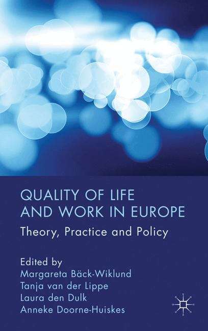 Cover image of Quality of Life and Work in Europe