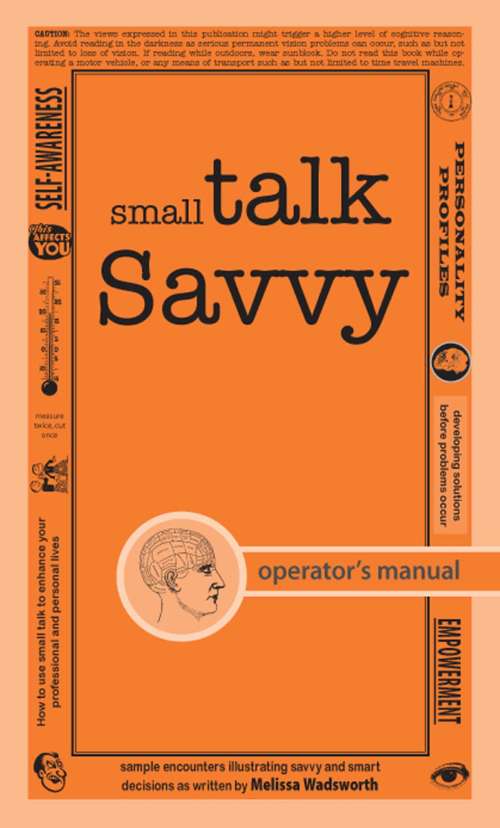 Book cover of Small Talk Savvy
