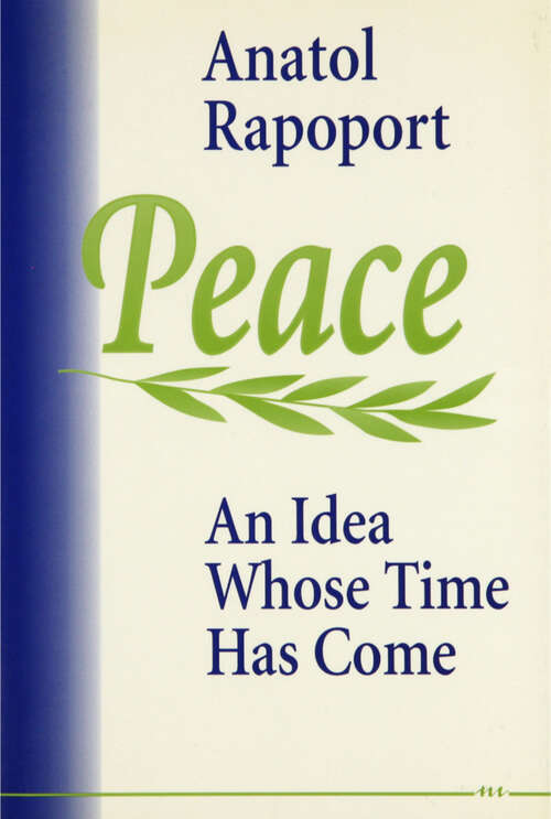 Book cover of Peace