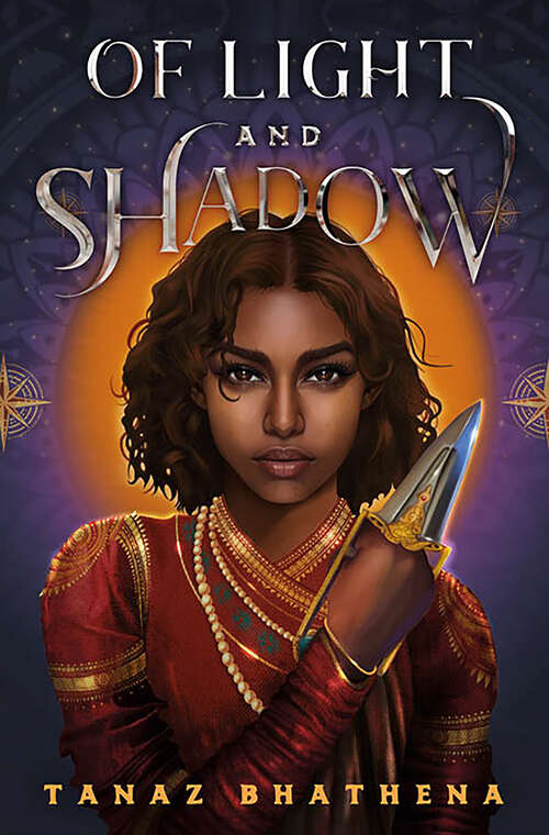 Book cover of Of Light and Shadow: A Fantasy Romance Novel Inspired By Indian Mythology