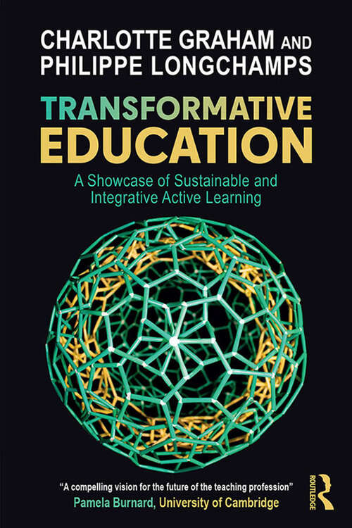 Book cover of Transformative Education: A Showcase of Sustainable and Integrative Active Learning