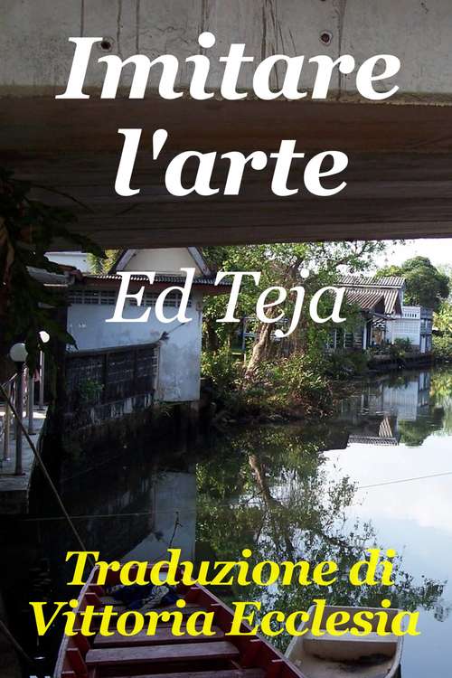 Book cover of Imitare l'arte