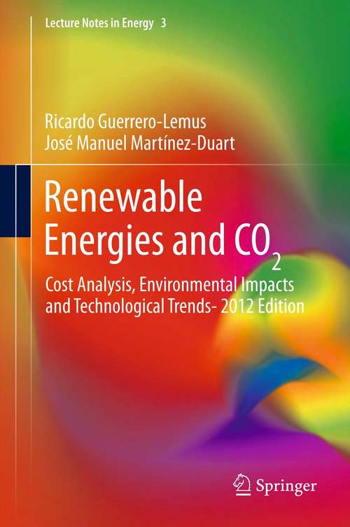 Book cover of Renewable Energies and CO2