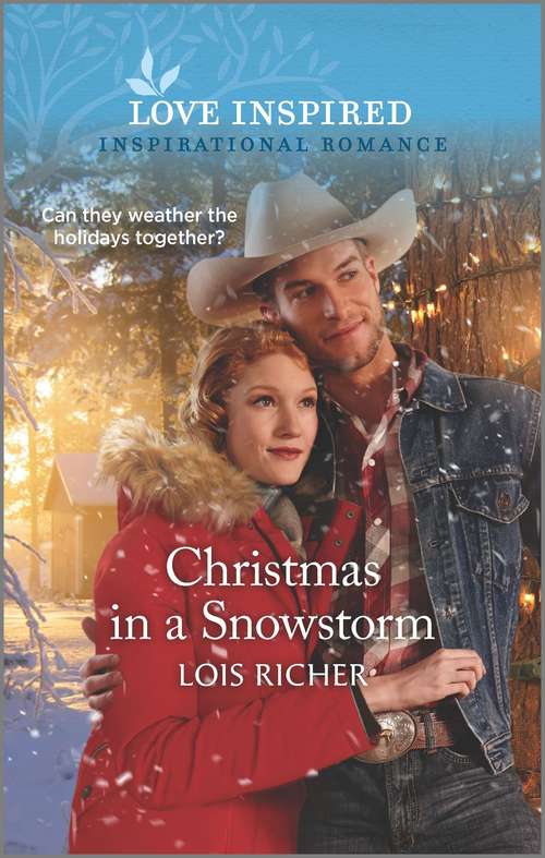 Book cover of Christmas in a Snowstorm (Original) (The Calhoun Cowboys #3)